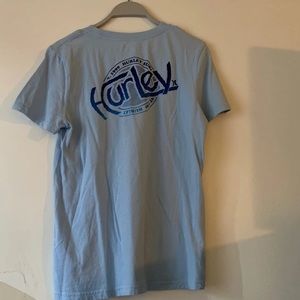 light blue hurly tee